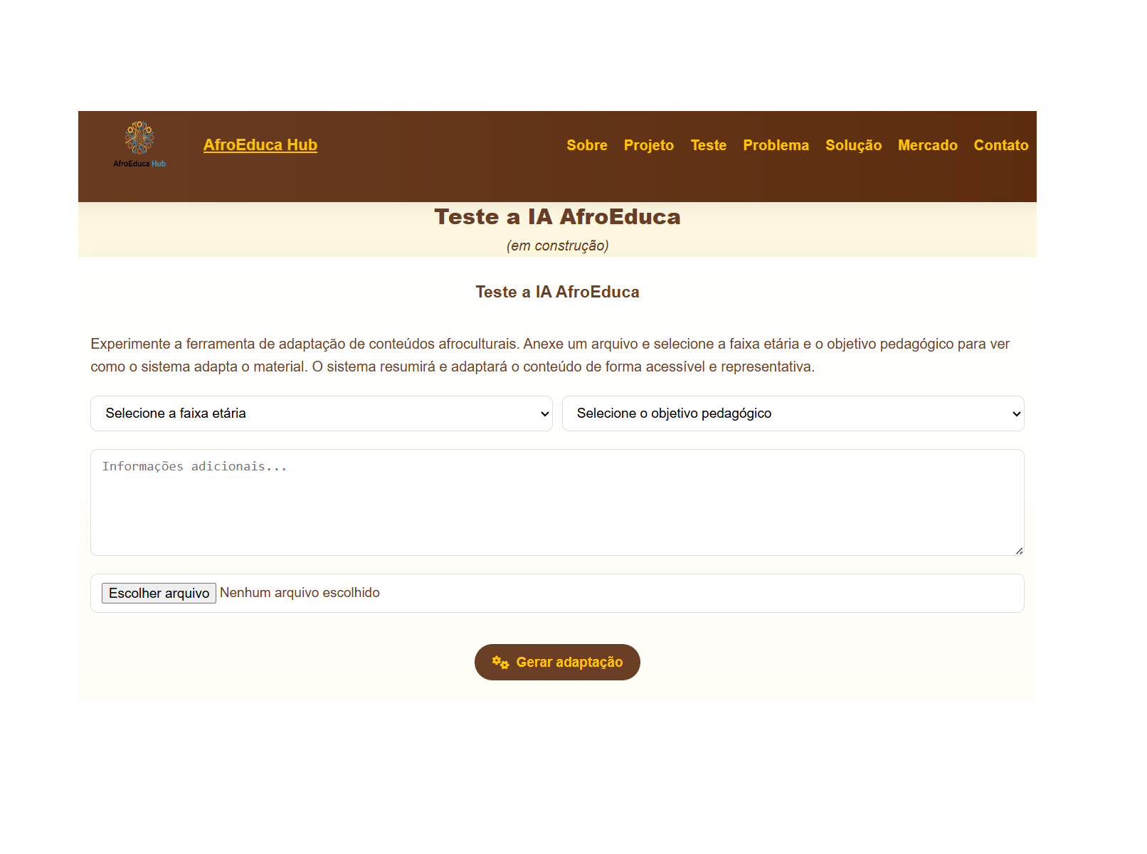 IA Educacional AfroEduca